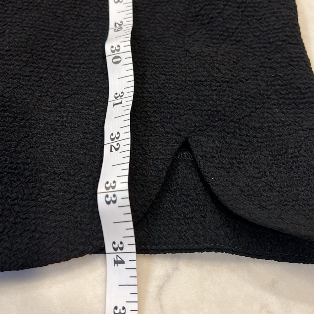 Sandro NWT black dress with white collar size 2 - Picture 11 of 11